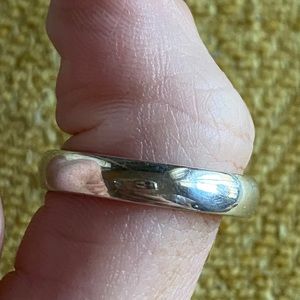 James avery silver band size 8
